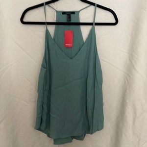 Large sage Forever21 cami top